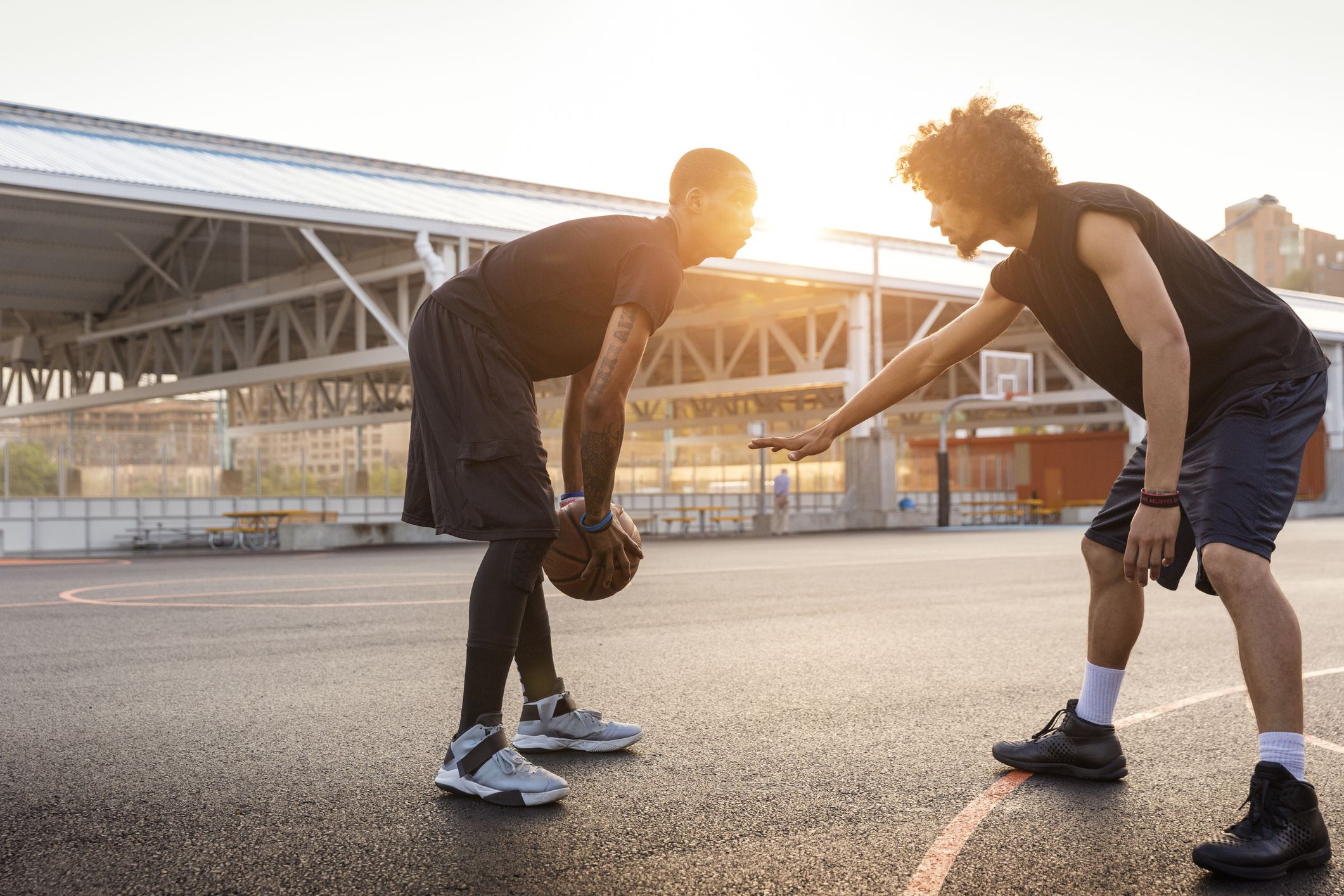 Long compression 2024 shorts basketball