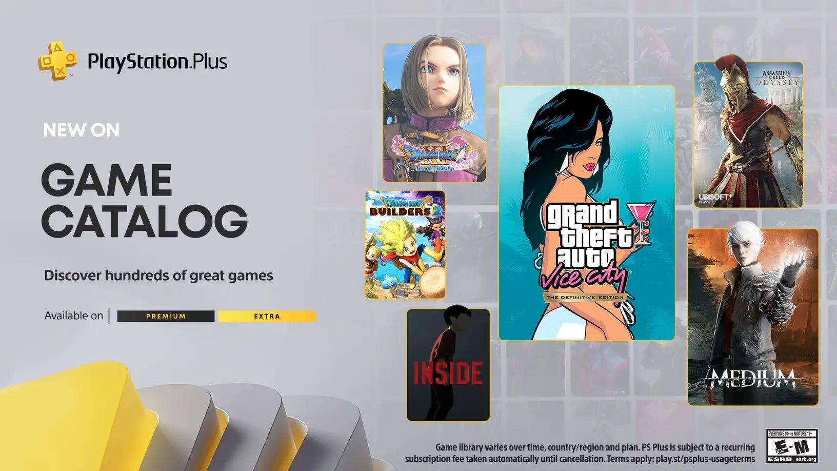 PS PLUS EXTRA/PREMIUM FREE GAMES OCTOBER 2022