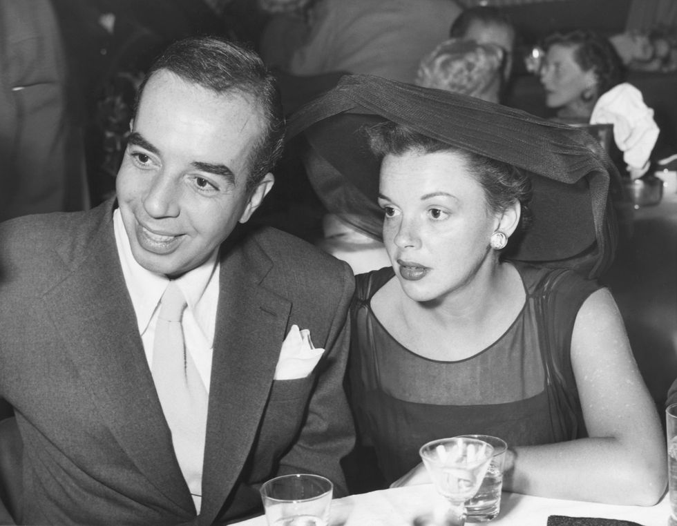 Judy Garland and Vincente Minnelli