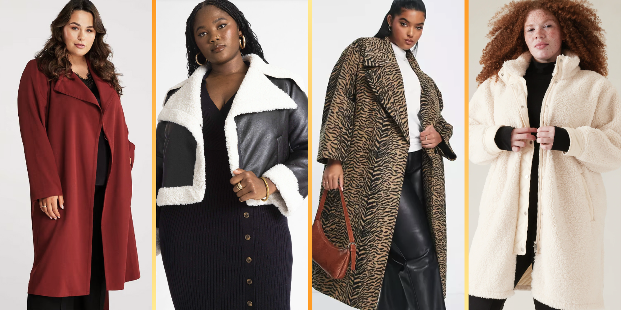 Women Woolen Jacket With Fur Collar Hooded Long Coat Plus Size