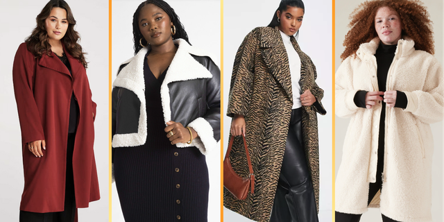 23 Plus-Size Coats That Are So Flattering, You'll Welcome the Cold Weather