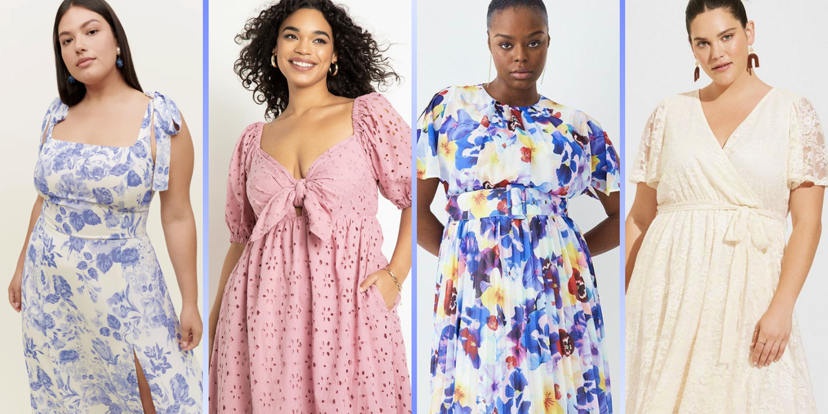 12 Plus-Size Easter Dresses for Women This Spring 2024