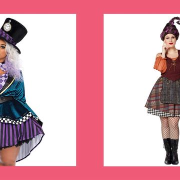 plus size halloween costume ideas plus size mary sanderson hocus pocus dress and plus size mad hatter halloween costume
