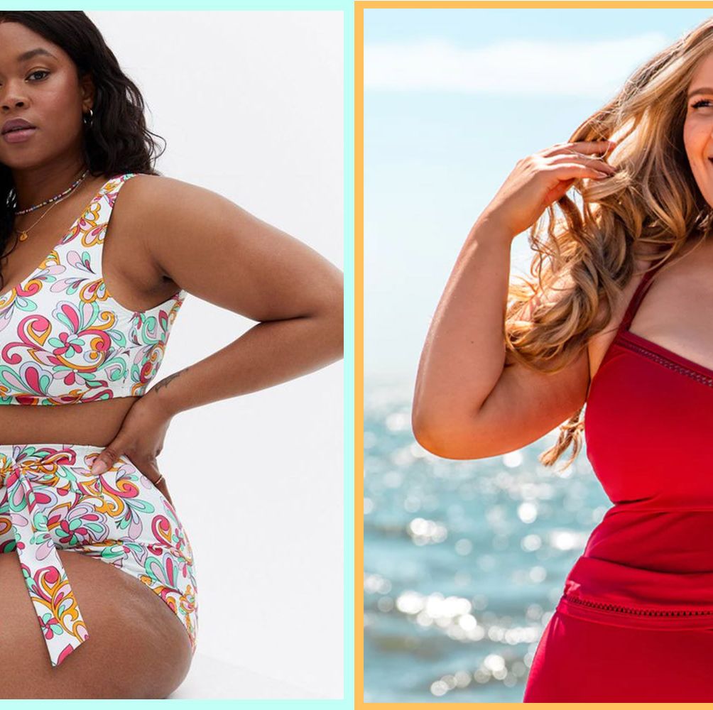 The Hunt for the Perfect Plus-Sized Swimsuit: I Tried 10  Swimsuit for big  tummy, Plus size swimwear, Plus size swimsuits