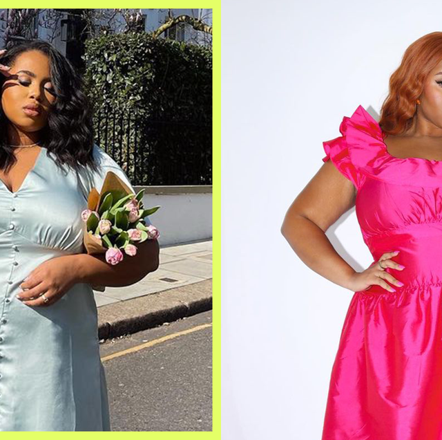 30 best plus-size wedding guest dresses UK, curve fashion 2024