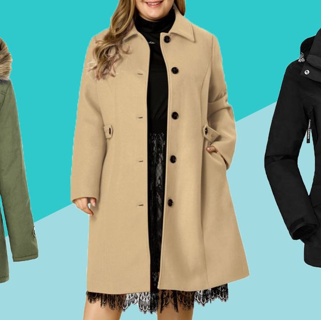 Plus Size Women's Winter Coats - Plus Size Swing Coats for Women - The  Untidy Closet