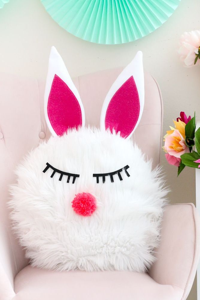 plush bunny pillow bunny crafts