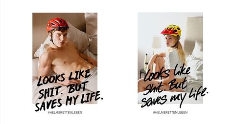 German helmet ads sexist