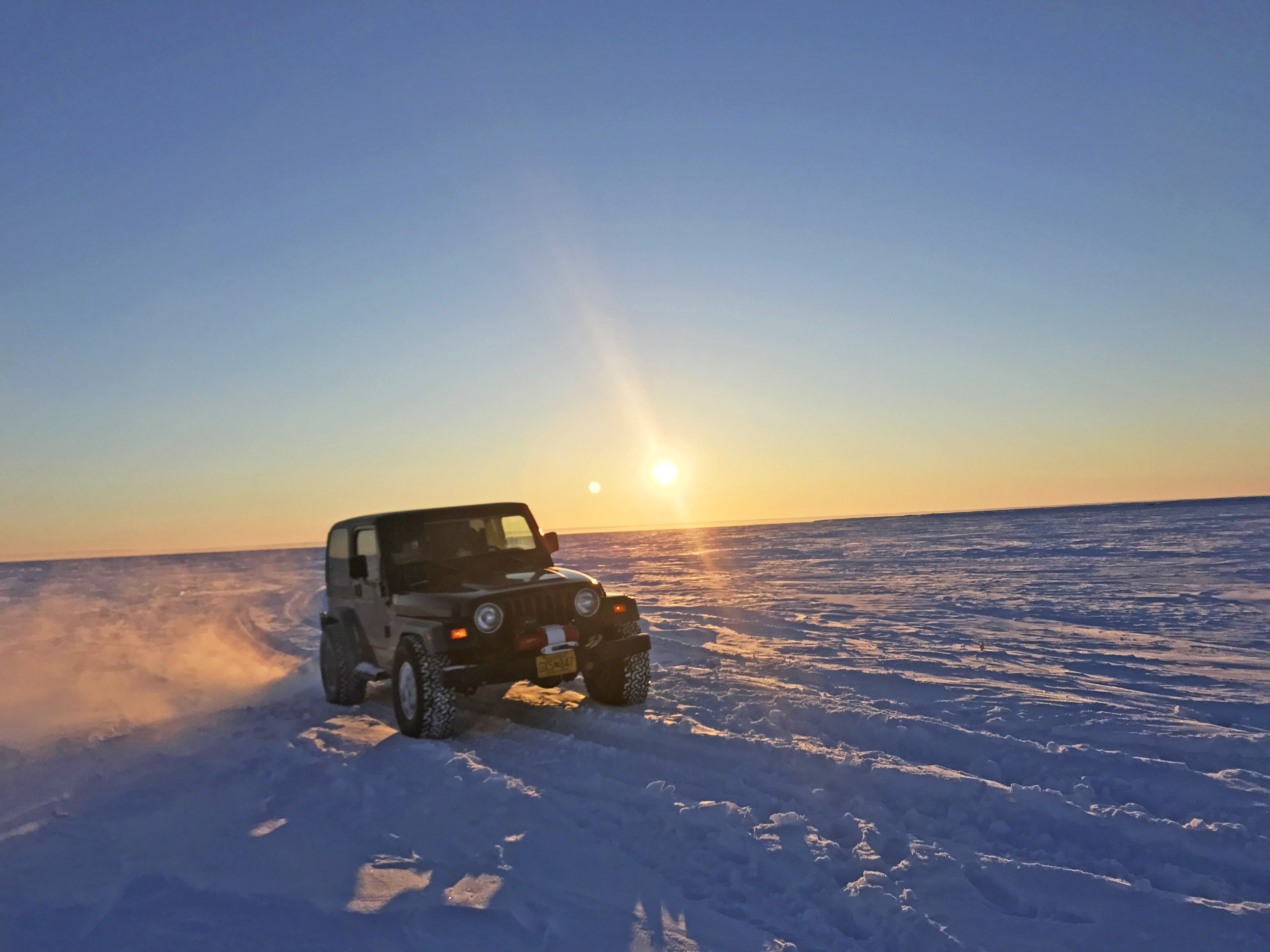 The Ice Highway What It s Like to Drive Across the Top of Alaska