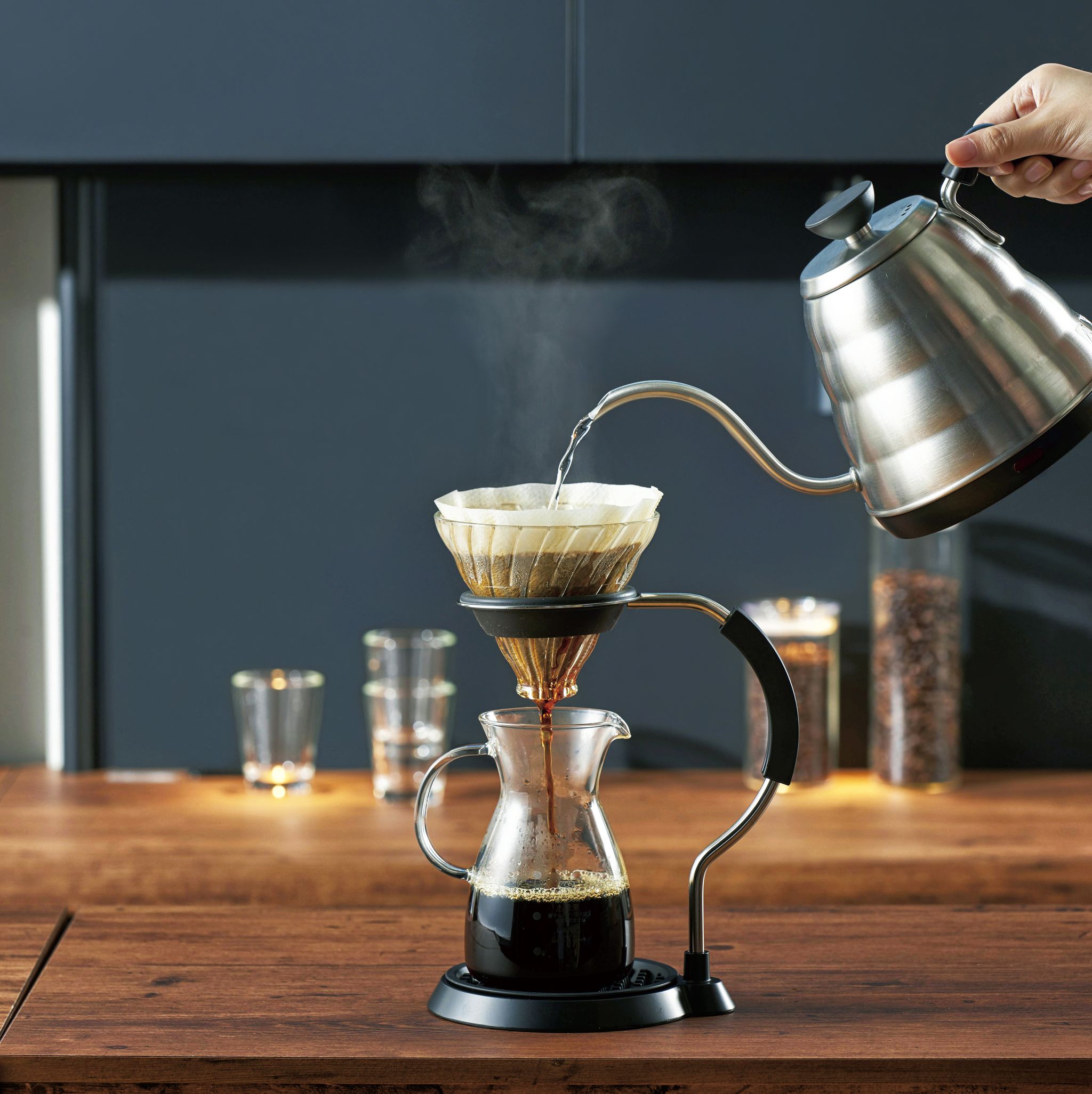 pour over coffee