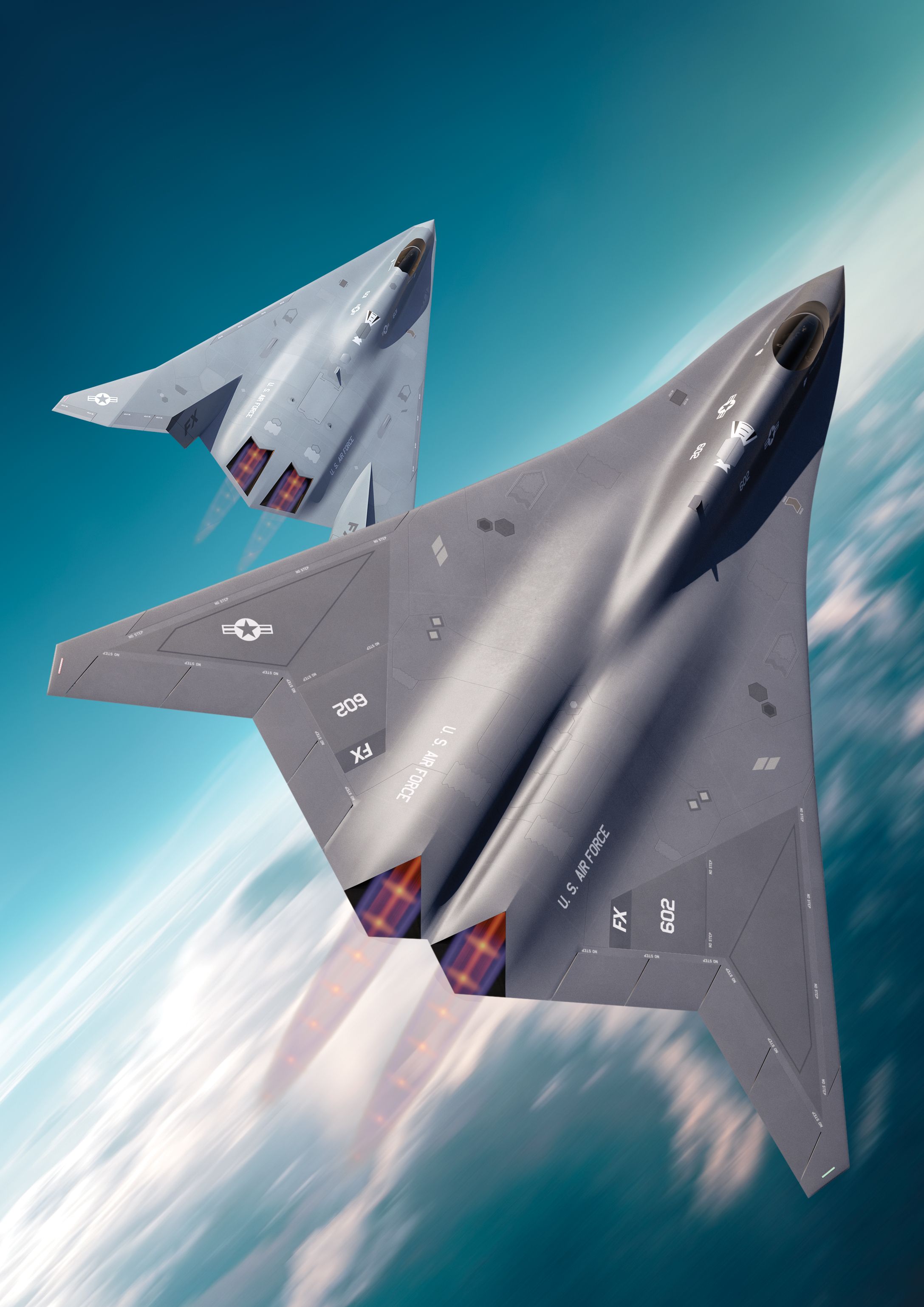 A Closer Look at America's New Fighter Jet | NGAD Fighter Jet