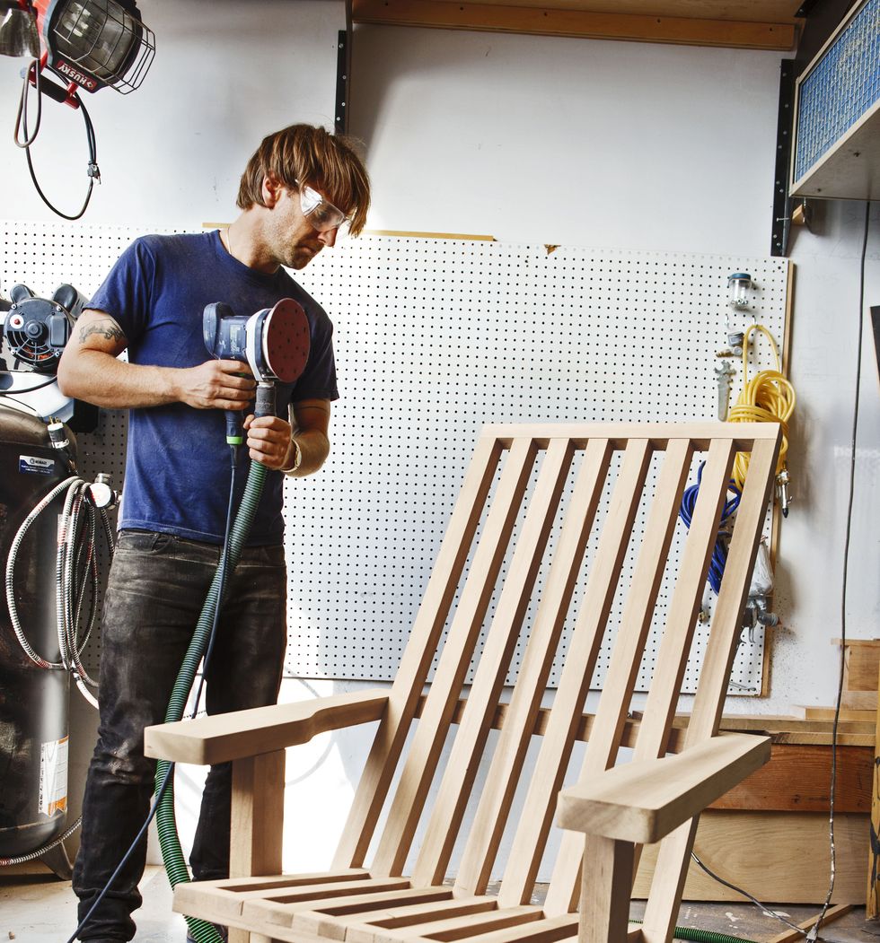 This Modern Adirondack Chair Is a Great Woodworking Challenge