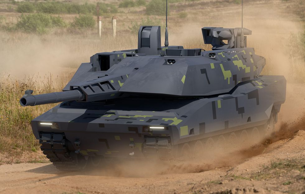 2jhfjbg new kf51 'panther' tank