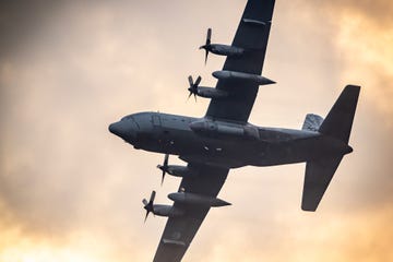 c130 hercules tacamo airplane