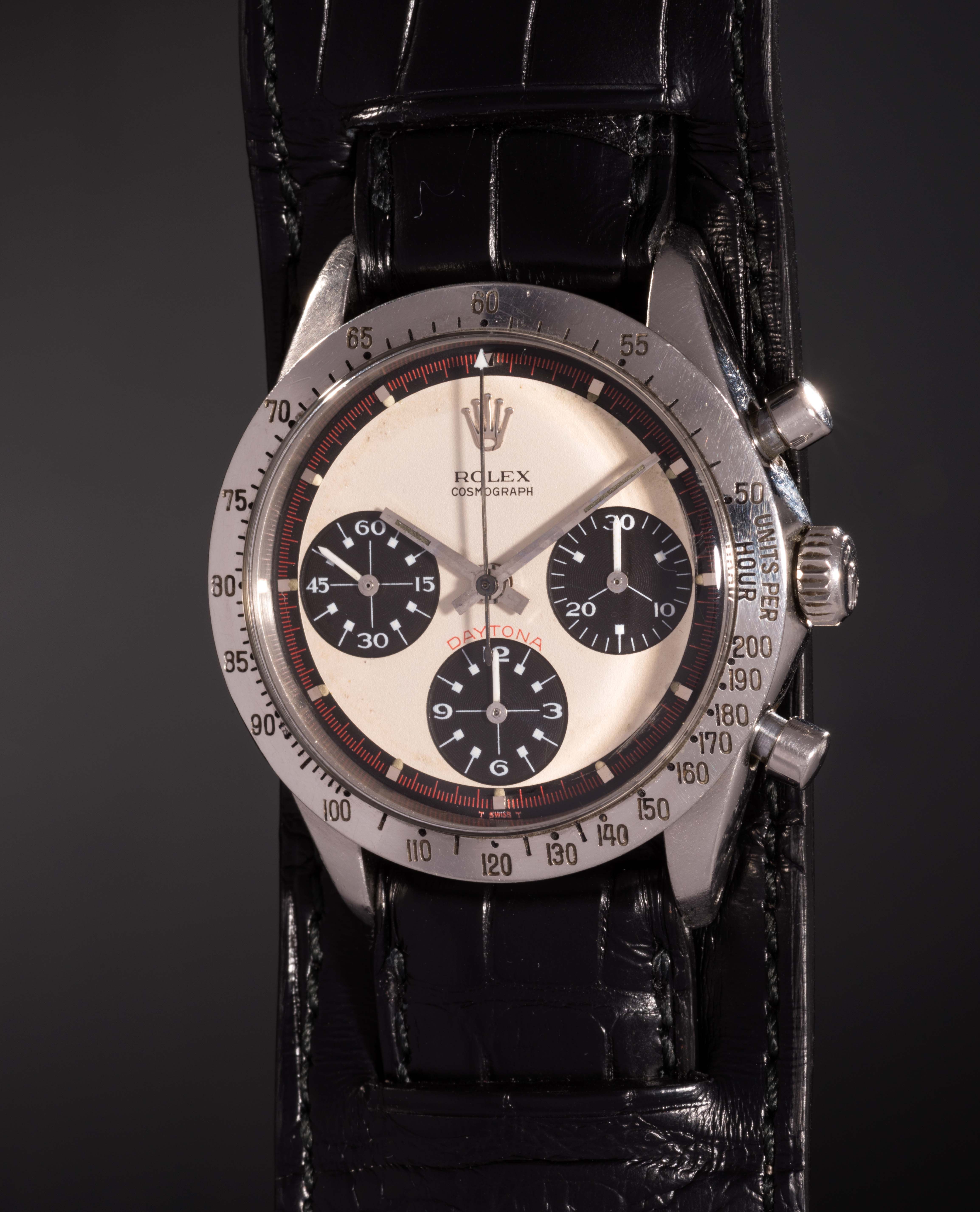 rolex daytona paul newman auction