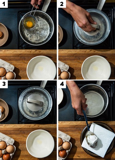 poached egg process