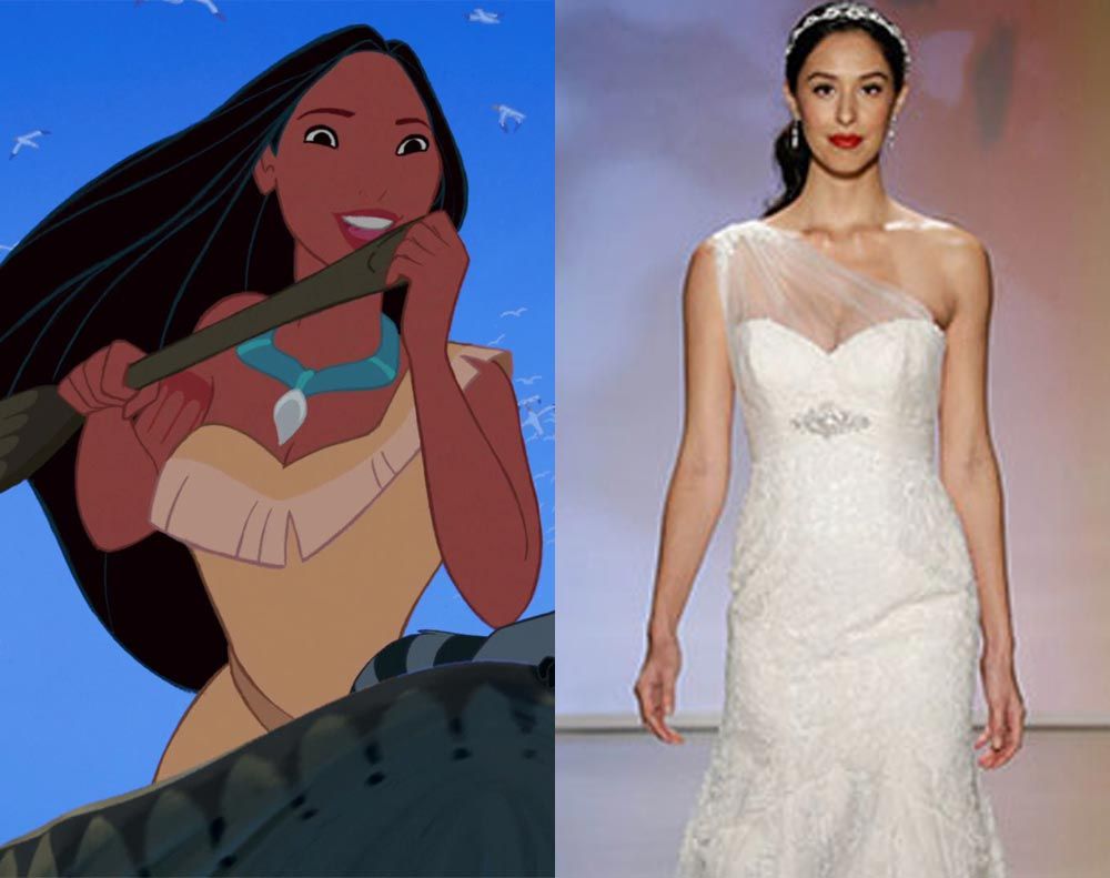 Mulan Disney Wedding Dress