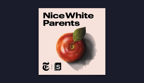 logo for nice white parents podcast