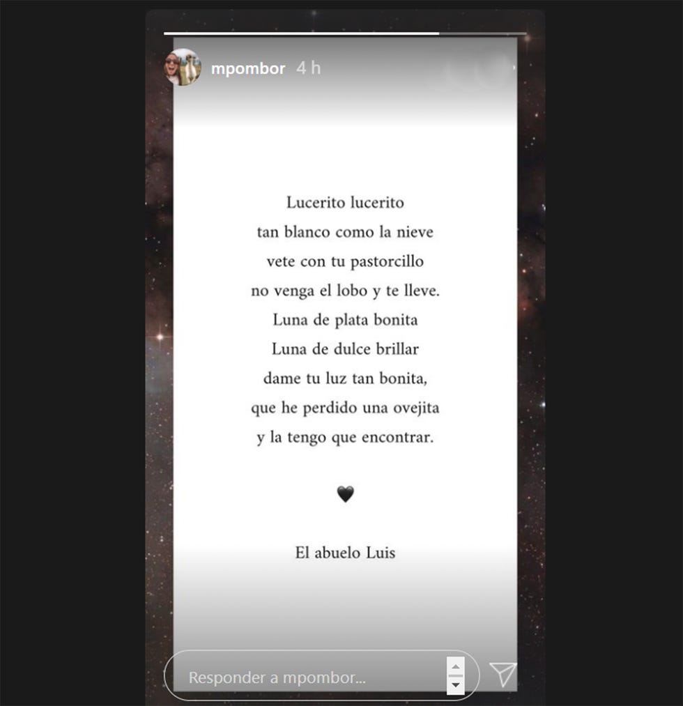 poesia del abuelo de maria pombo