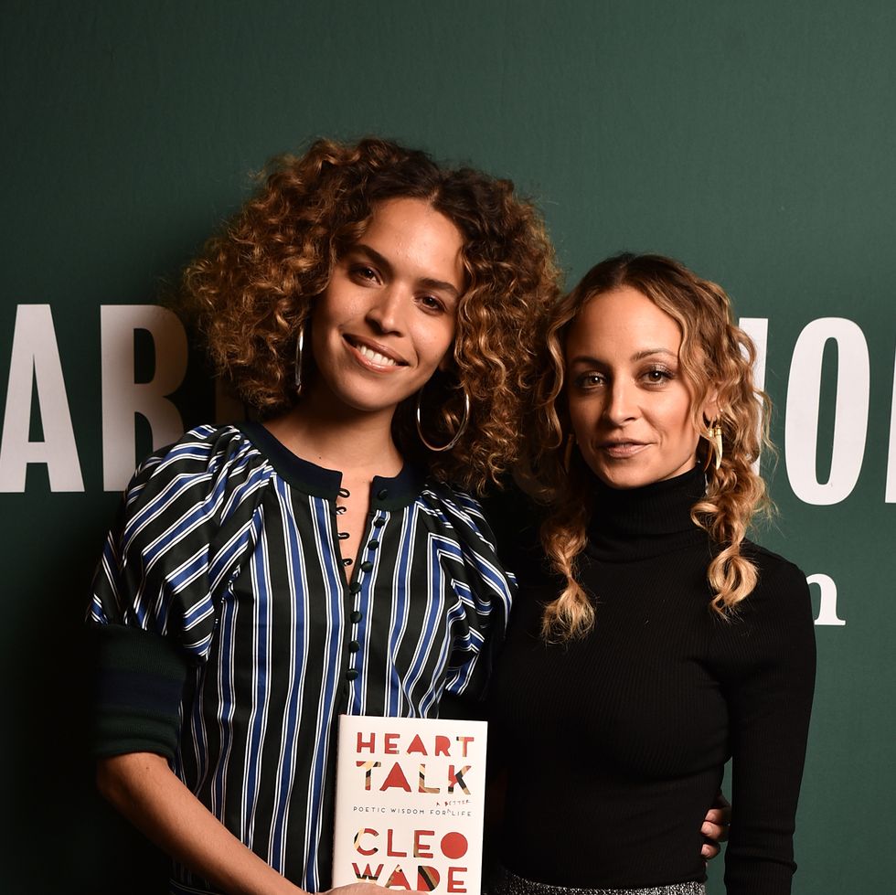 cleo wade and nicole richie sign and discuss their new book "heart talk"