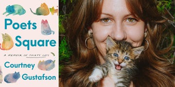 poets square, a memoir in thirty cats, courtney gustafson