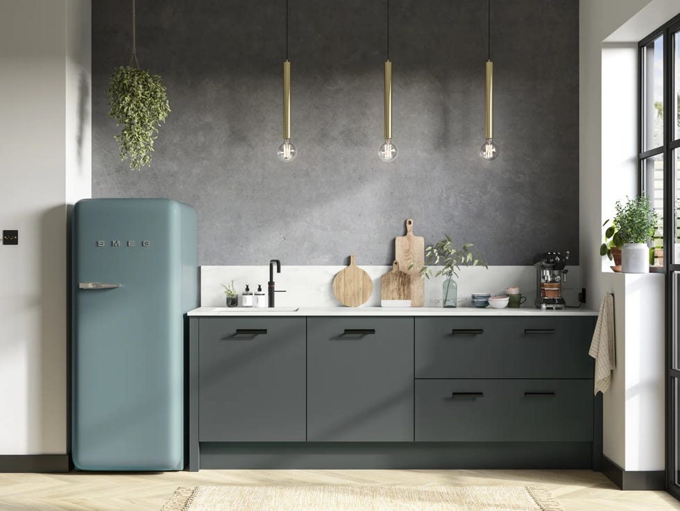 one wall kitchen ideas