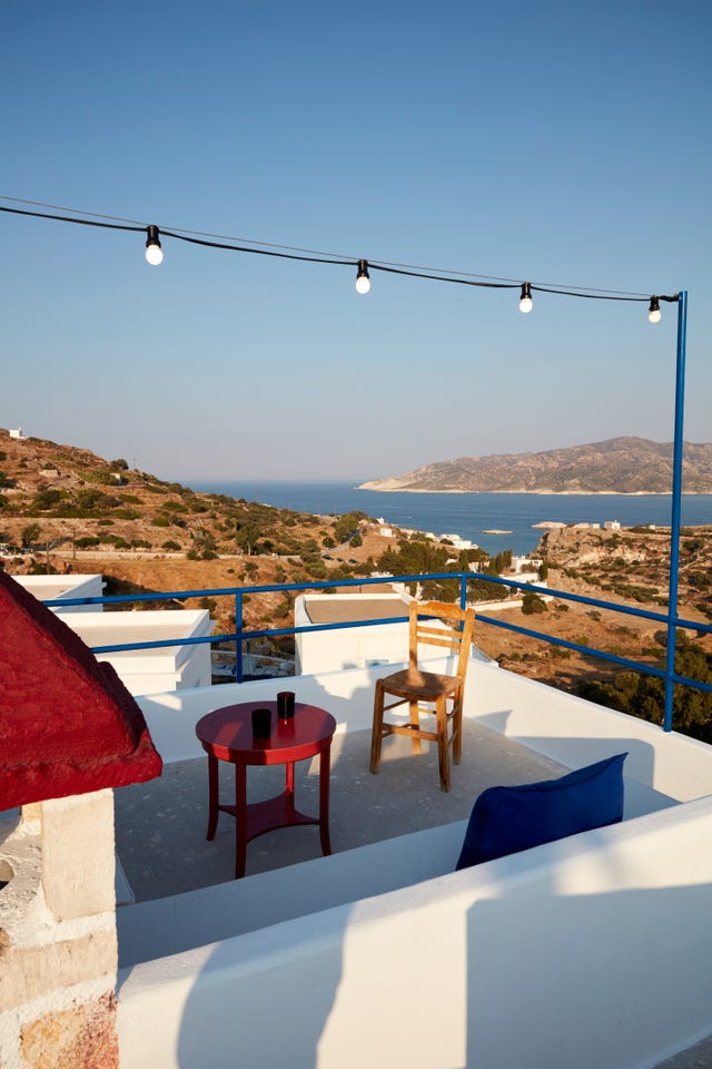 roof terrace of a greek retreat by point supreme architects