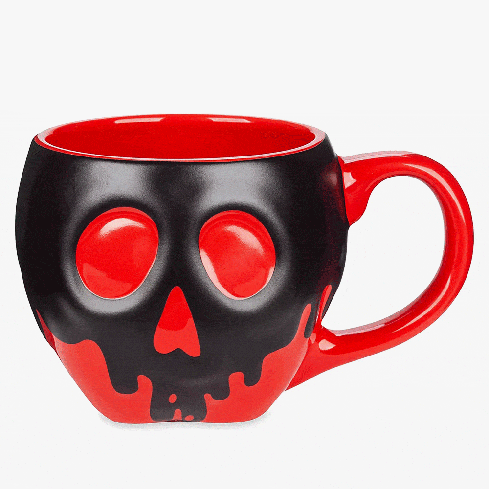 Disney Has a ColorChanging Poisoned Apple Mug That’s Inspired by ‘Snow