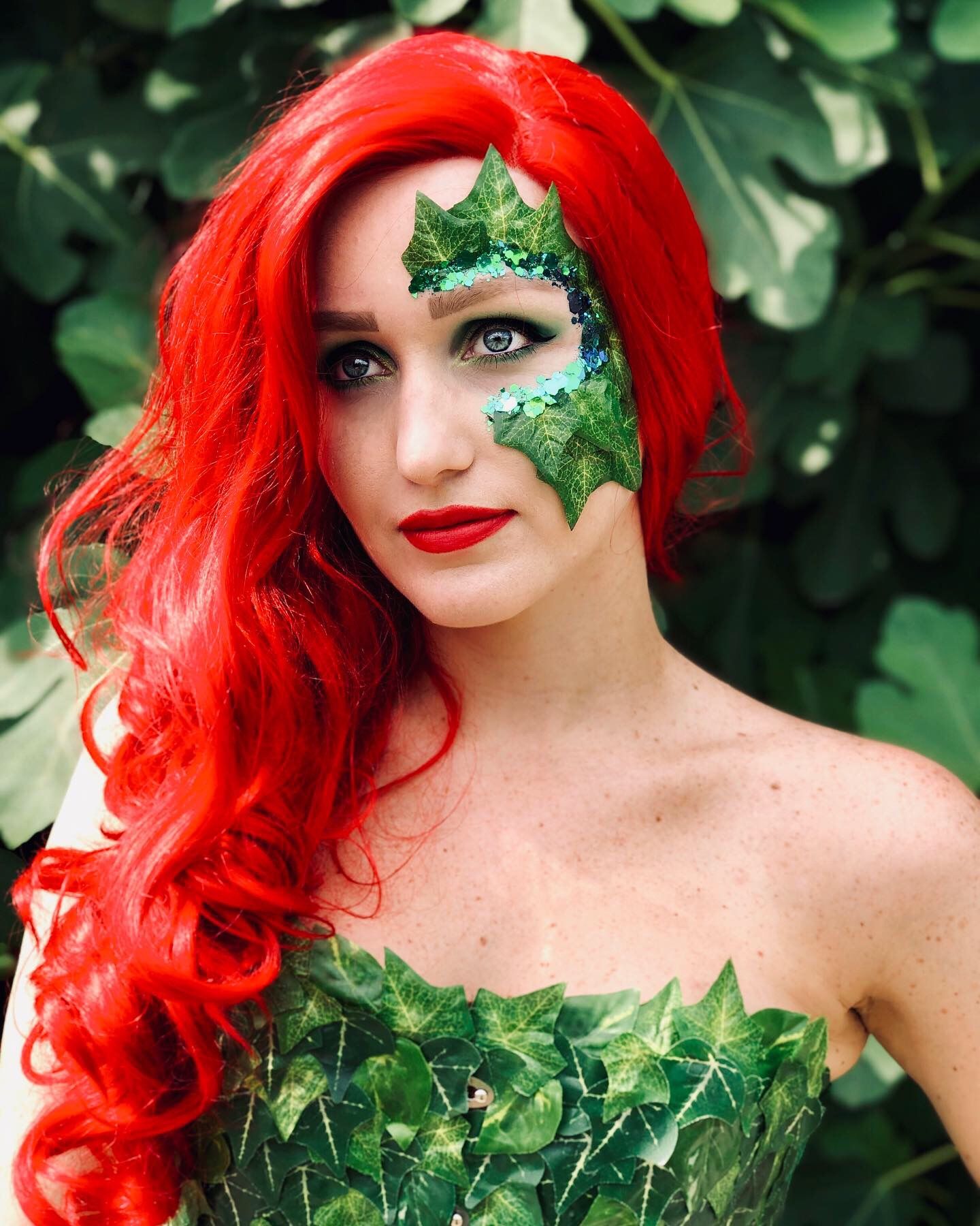poison ivy character makeup