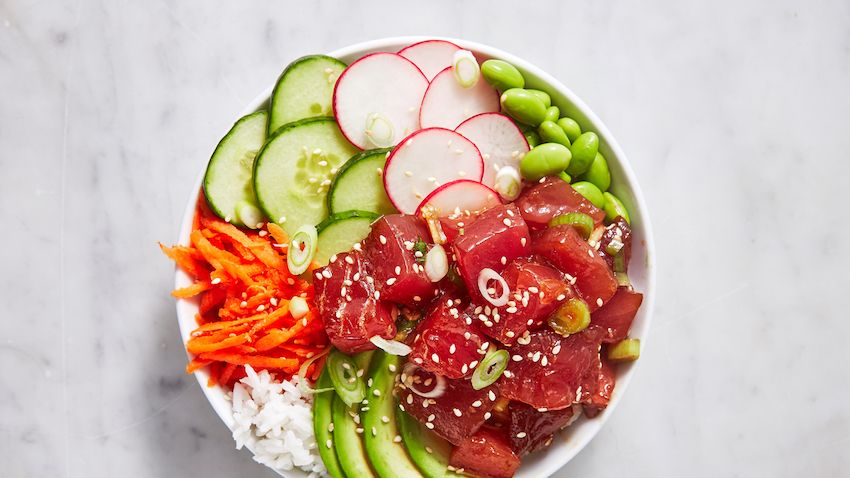 preview for Poke Bowls: Beautiful, Customizable, And So Easy To Make At Home