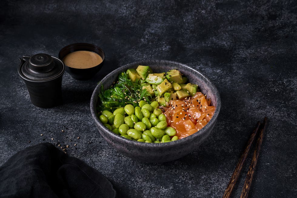 a bowl of food