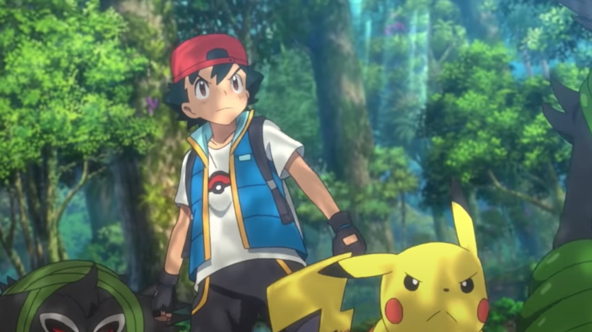 preview for Pokémon the Movie: Secrets of the Jungle trailer (Netflix)