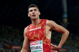 pol retamal, atleta espanol de 200m