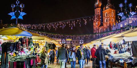 Krakow Poland Christmas Market