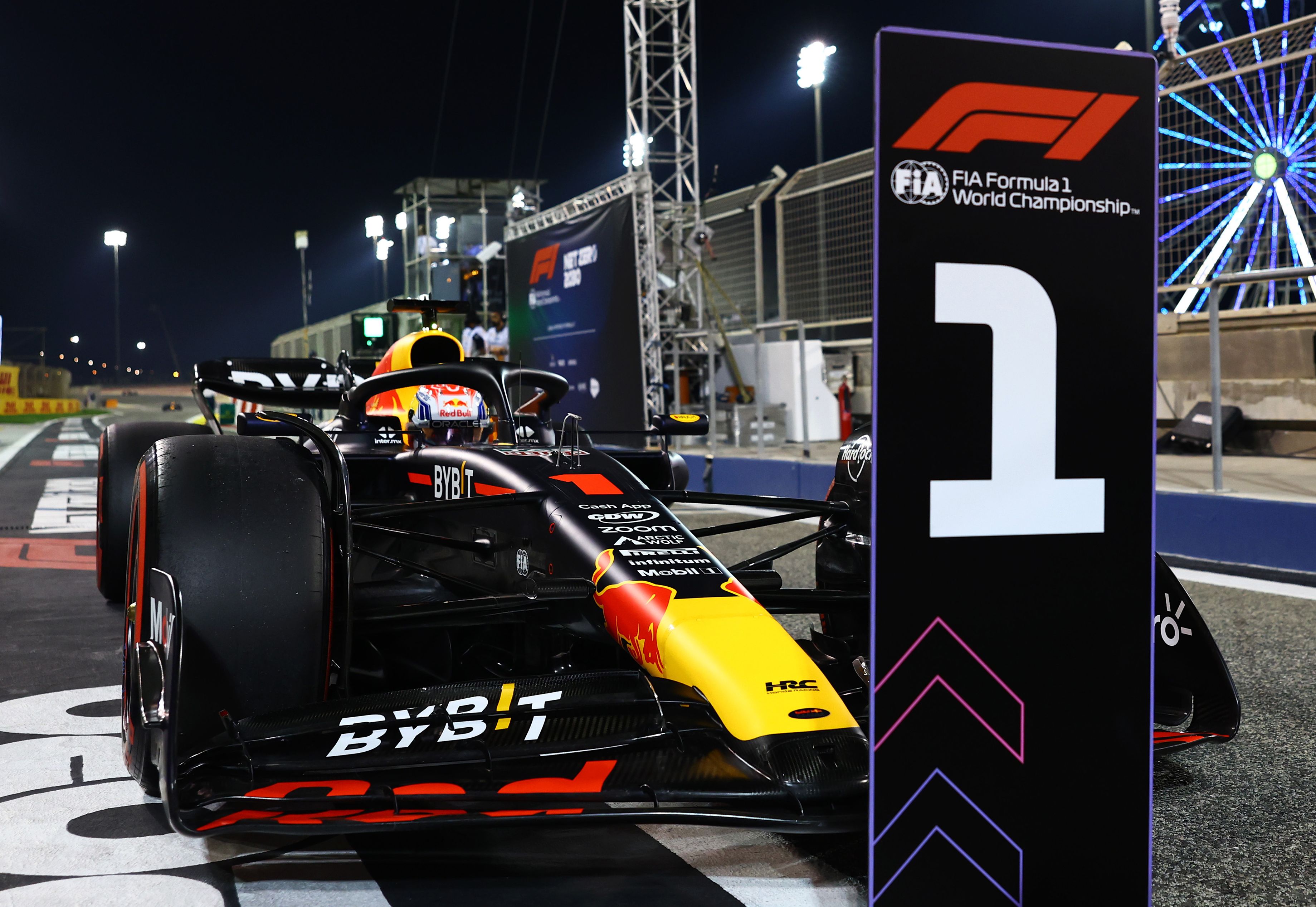 F1 Bahrain Grand Prix Qualifying Max Verstappen, Red Bull Surge to Pole Position
