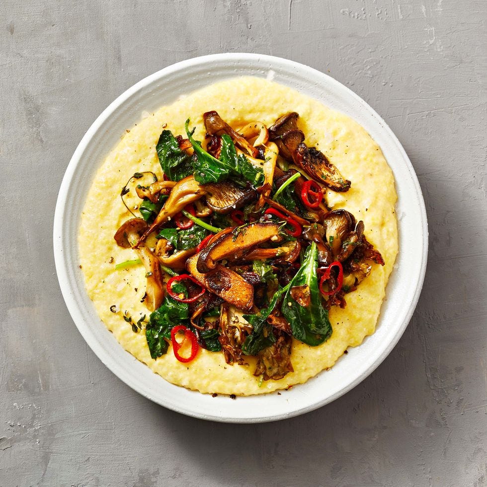 polenta with mushrooms