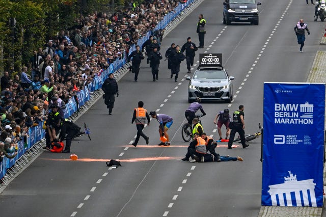 athletics marathon ger berlin