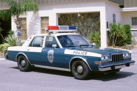 dodge diplomat police car