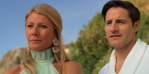 the politician l to r gwyneth paltrow as georgina hobart and sam jaeger as tino mccutcheon in episode 3 of the politician cr courtesy of netflixnetflix © 2020