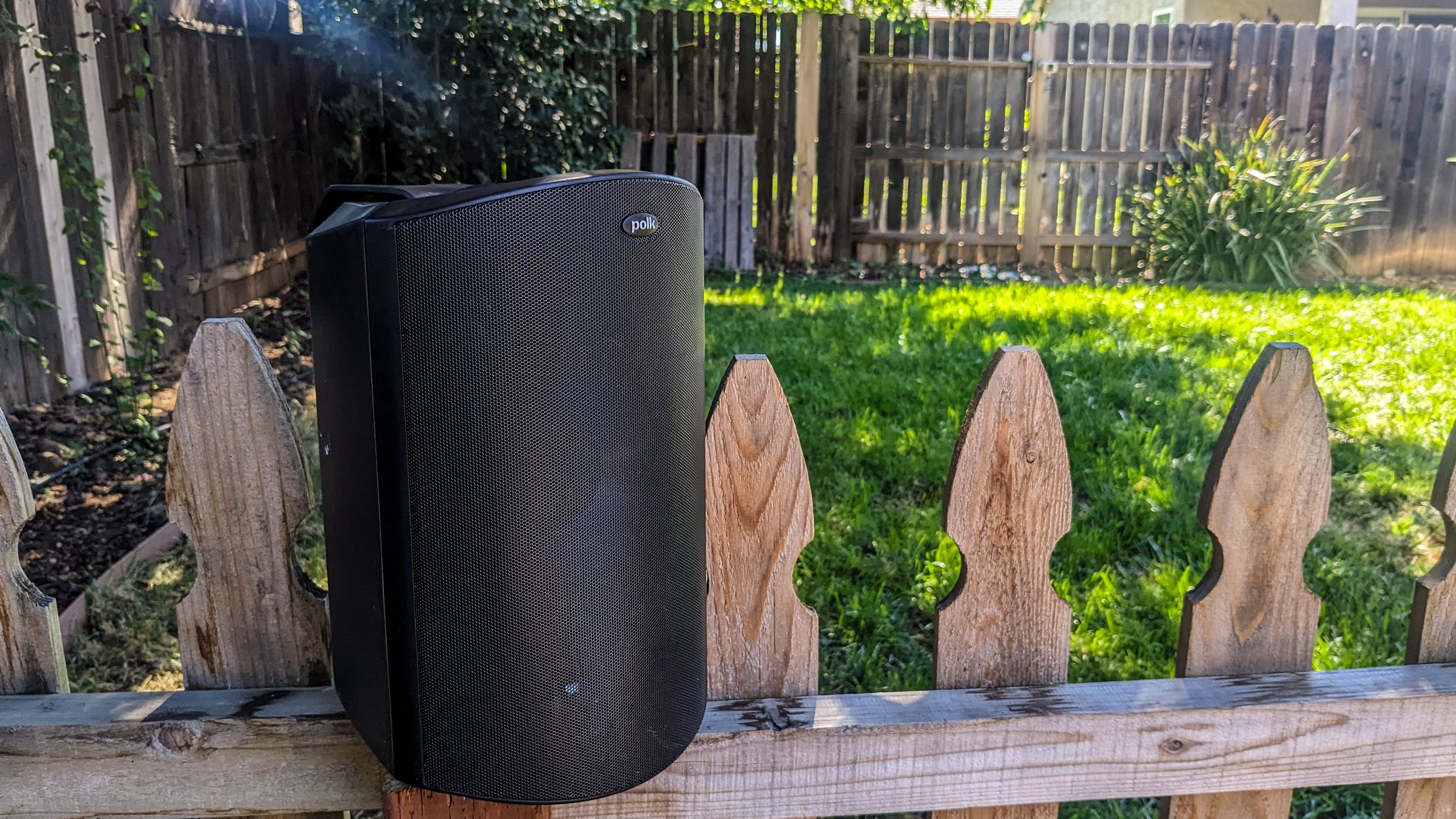 Shops outdoor alexa enabled speaker