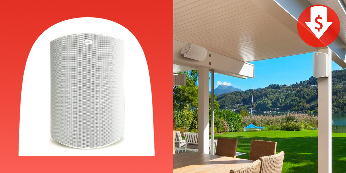 Outdoor lawn hot sale speakers