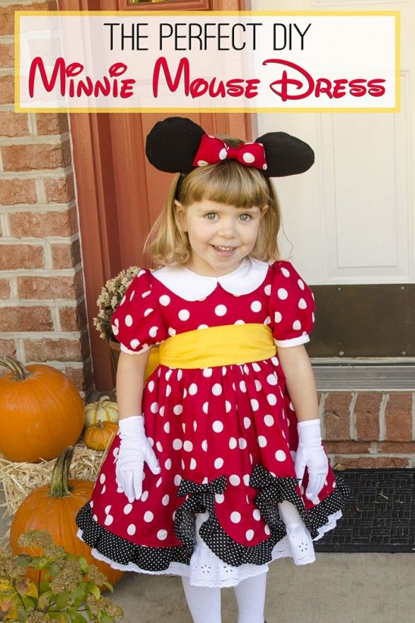 DIY Minnie Mouse Costume - Stylish Life for Moms