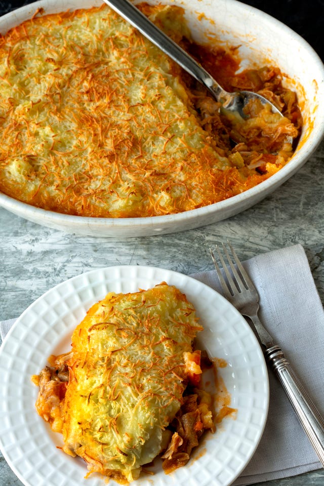 receta pollo parmentier