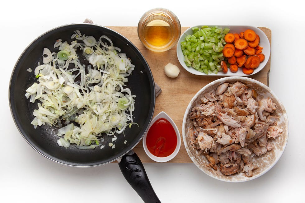 receta pollo parmentier paso 2