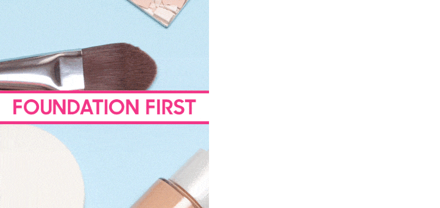 foundation and concealer gif