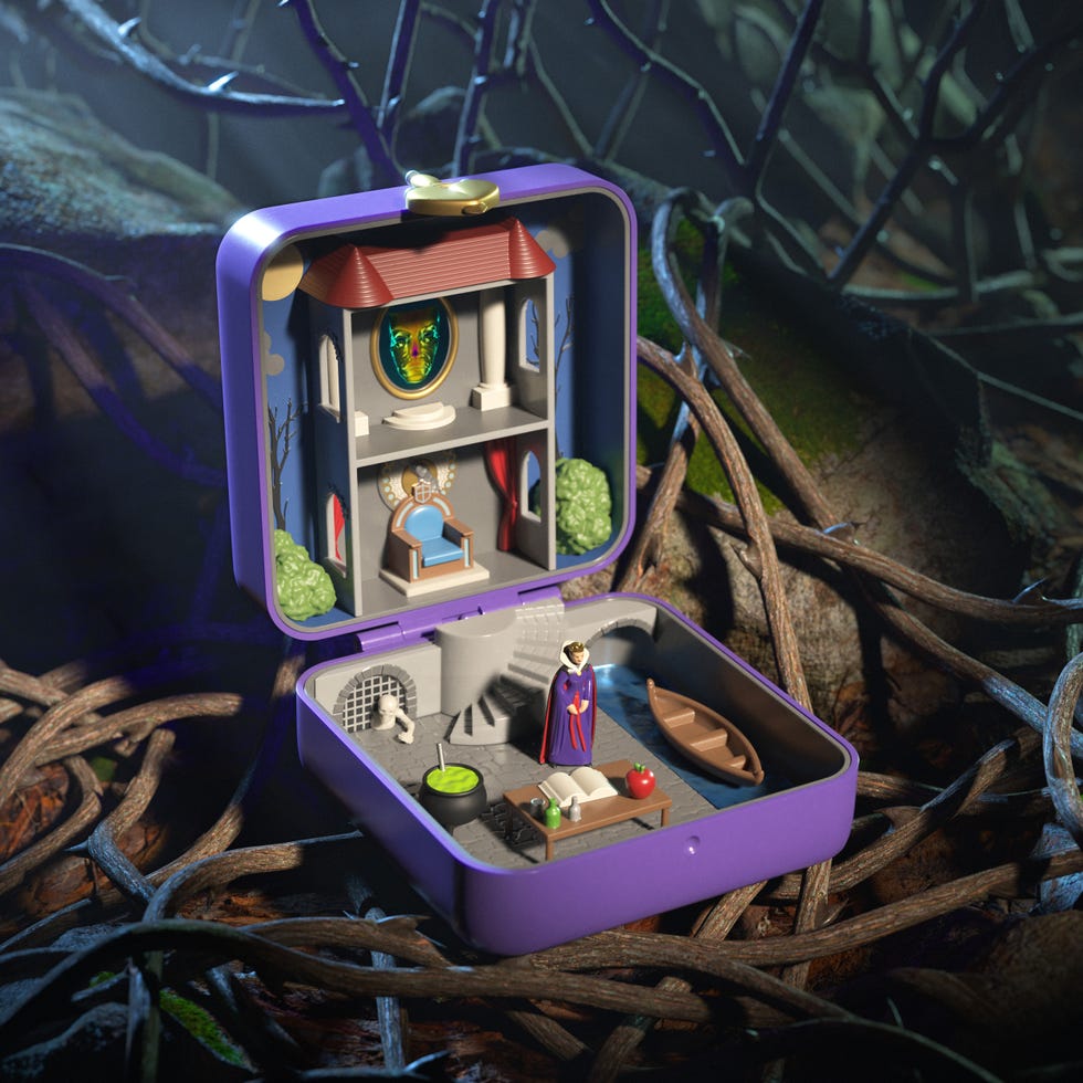 polly pocket inspirado en la reina malvada de disney