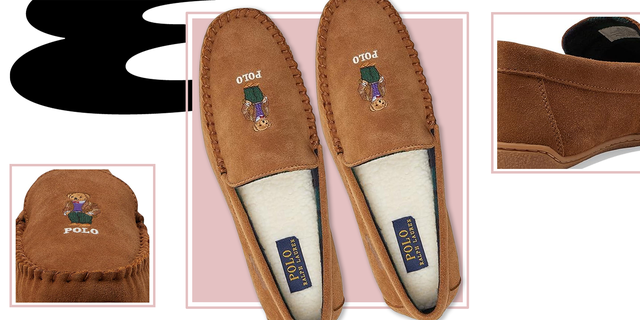 サンダル・ミュール POLO RALPH LAUREN SLIPPER (15RF103631 CREAMPP) Polo Bear Slippers Amazon Prime