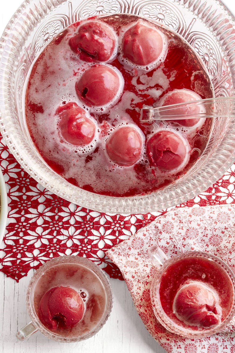 pomegranate holiday punch