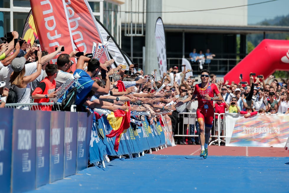 pontevedra acogerá la final de las series mundiales de triatlon
