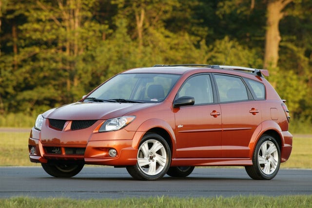 GM Says Not to Drive Some Pontiac Vibes
